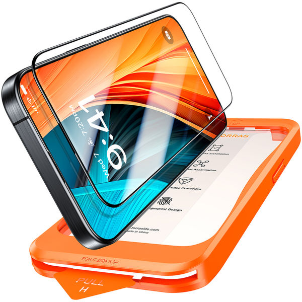 Torras - GlassGo Install Master - iPhone 16 Pro Max - Black