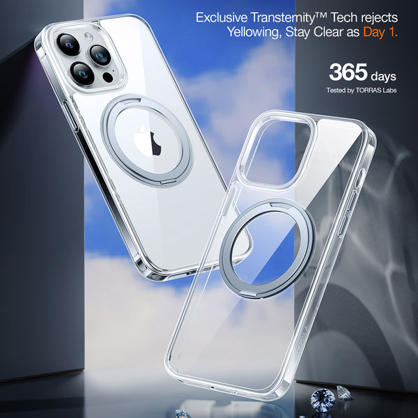 Torras - Ostand Pro Series - iPhone 15 Pro - Clear