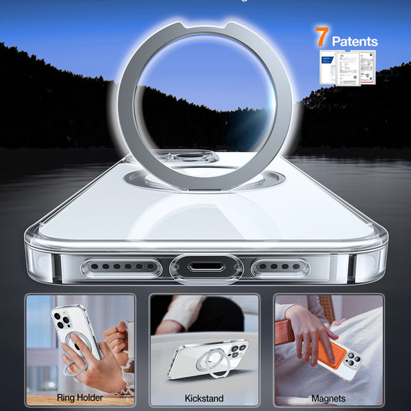 Torras - Ostand Pro Series - iPhone 15 Pro - Clear