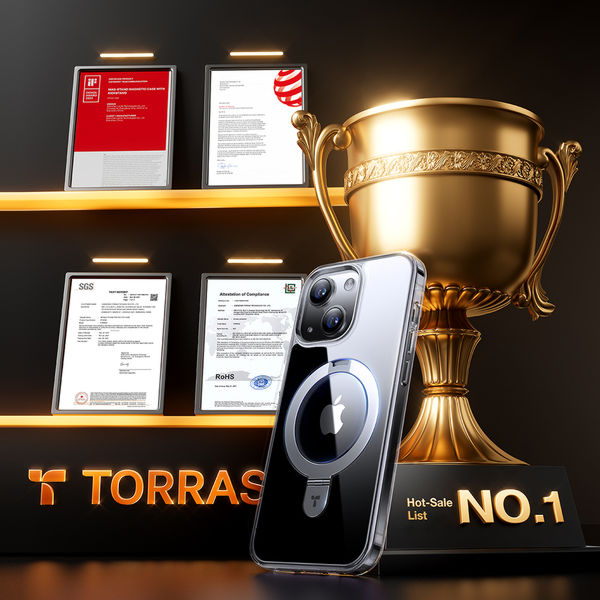 Torras - Ostand Series - iPhone 15 - Clear