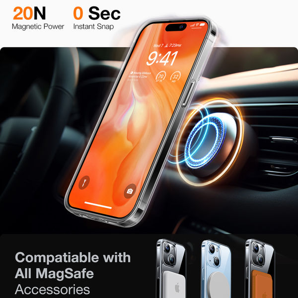 Torras - Ostand Series - iPhone 15 - Clear