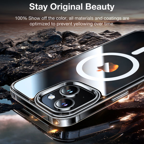 Torras - Diamond MagSafe Series - iPhone 15 - Clear