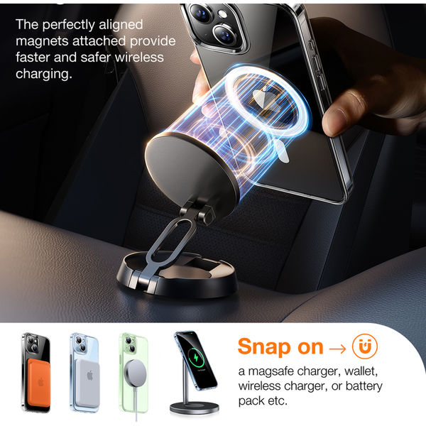 Torras - Diamond MagSafe Series - iPhone 15 - Clear