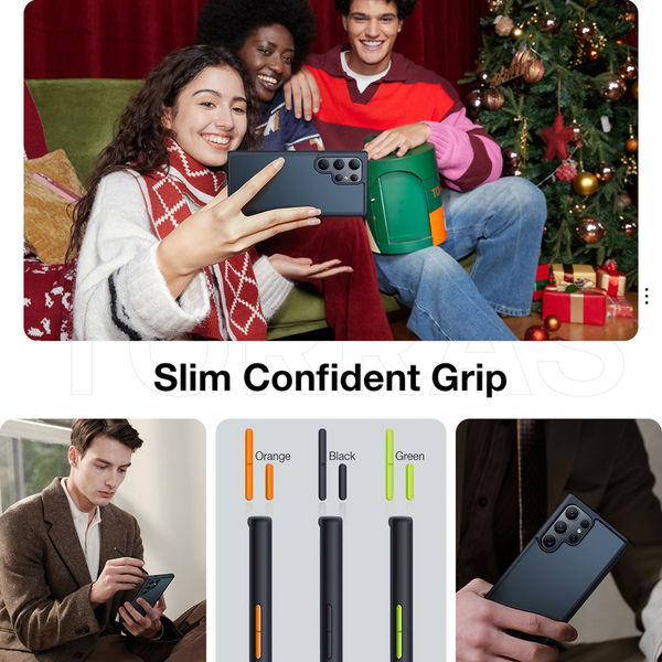 Torras - Guardian Magnetic Series - Samsung Galaxy S24 Ultra - Black