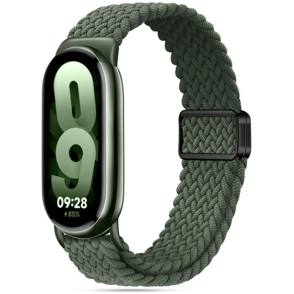 Techsuit - Watchband (W032) - Xiaomi Mi Band 8 / 8 NFC / 9 / 9 NFC - Hunter Green