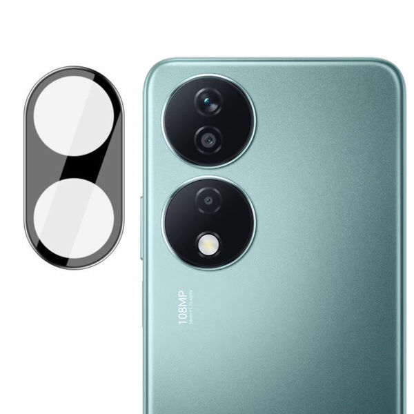 Techsuit - Full Camera Glass - Honor X7b / X7b 5G / 90 SMART - Black
