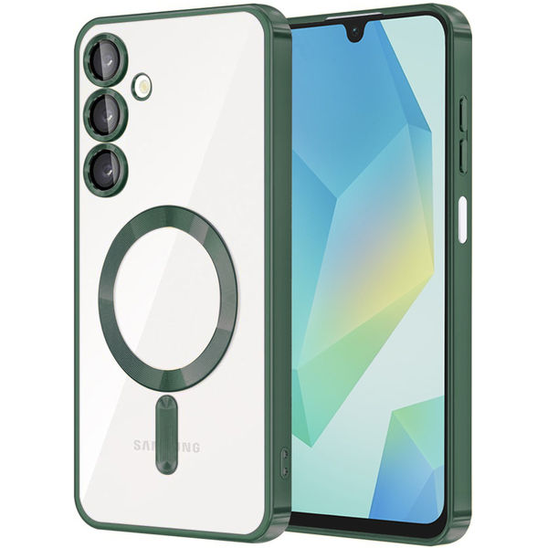 Techsuit - Luxury Crystal MagSafe - Samsung Galaxy A16 4G / A16 5G - Deep Green