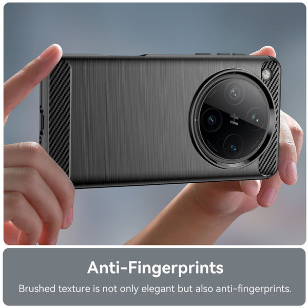 Techsuit - Carbon Silicone - Oppo Find X8 Pro - Black