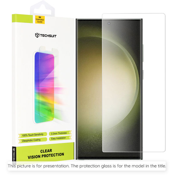 Techsuit - Clear Vision Glass - Xiaomi Redmi Note 14 4G / Redmi Note 14 5G - Transparent