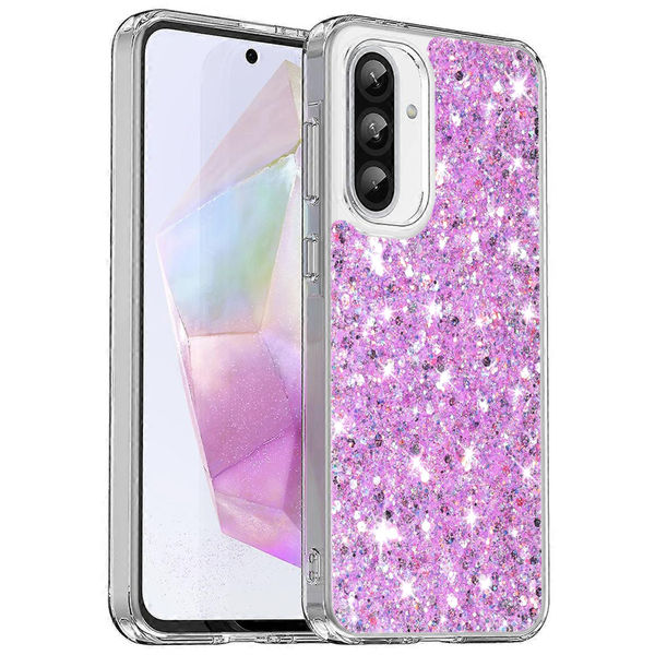 Techsuit - Sparkly Glitter - Samsung Galaxy A36 5G / A56 5G - Magenta