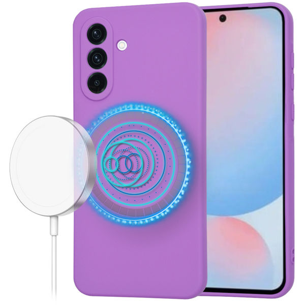 Techsuit - SoftFlex MagSafe - Samsung Galaxy A56 5G - Purple