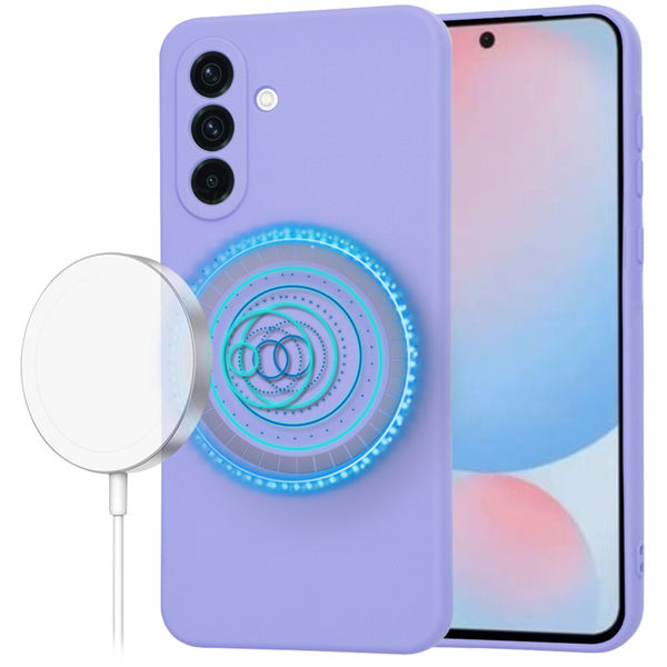 Techsuit - SoftFlex MagSafe - Samsung Galaxy A56 5G - Light Purple