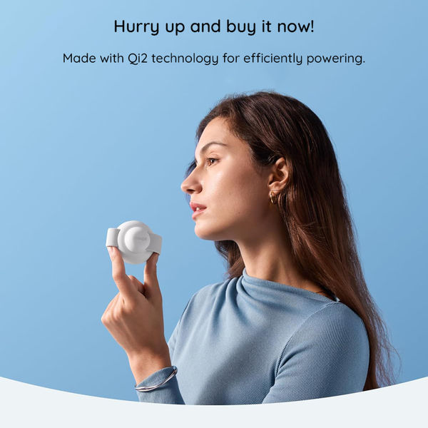 Anker - Wireless Charger MagGo 3-in-1 (B25M8H21) - for iPhone 15/16, AirPods, Apple Watch, MagSafe Qi2, 15W - White