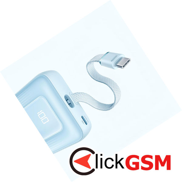 Anker - Power Bank Zolo (A1688H21) - Type-C, USB, 10000mAh, 30W, with Type-C Cable - White