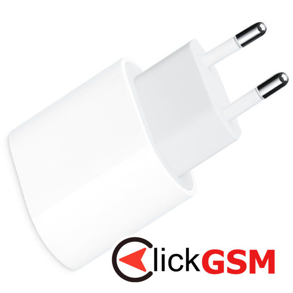 Apple - Original Wall Charger (MUVV3ZM/A) - USB-C, 20W, Fast Charging - White (Blister Packing)