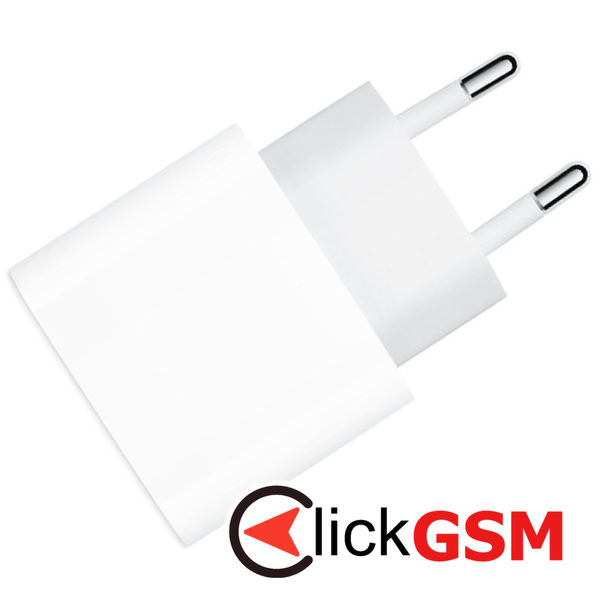 Apple - Original Wall Charger (MUVV3ZM/A) - USB-C, 20W, Fast Charging - White (Blister Packing)