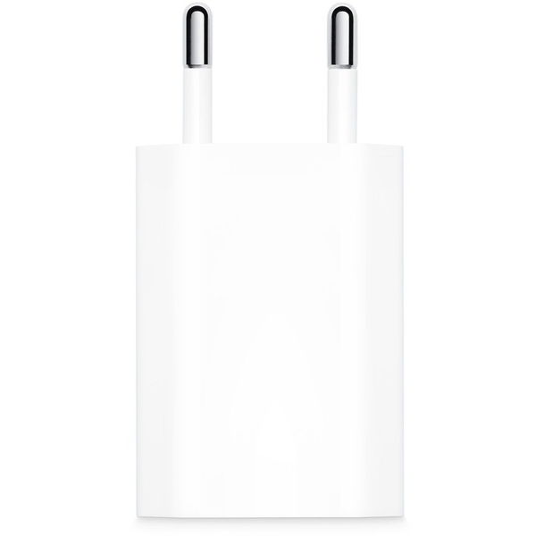 Apple - Original Wall Charger A2118 (MGN13ZM/A) - USB, 5W - White (Blister Packing)