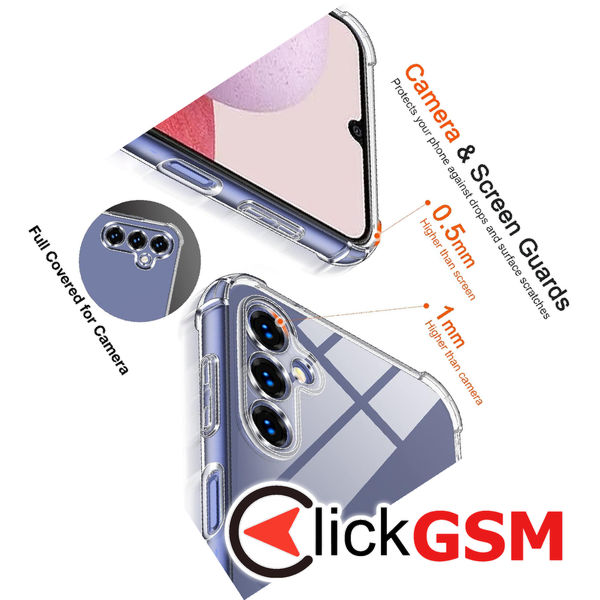 Techsuit - Shockproof Clear Silicone - Samsung Galaxy Note 20 4G / Note 20 5G - Clear