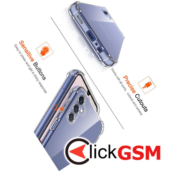 Techsuit - Shockproof Clear Silicone - Samsung Galaxy Note 20 4G / Note 20 5G - Clear