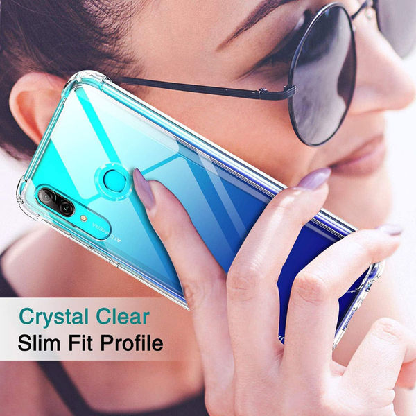 Techsuit - Shockproof Clear Silicone - Huawei P Smart 2019 - Clear