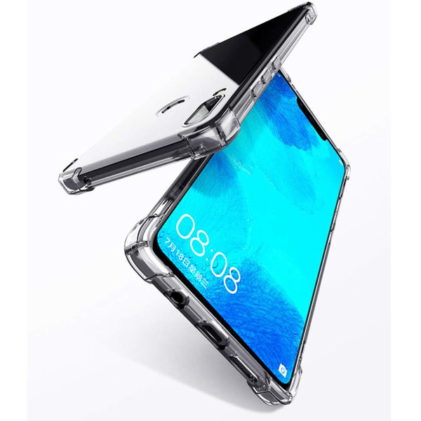 Techsuit - Shockproof Clear Silicone - Huawei Mate 20 Pro - Clear