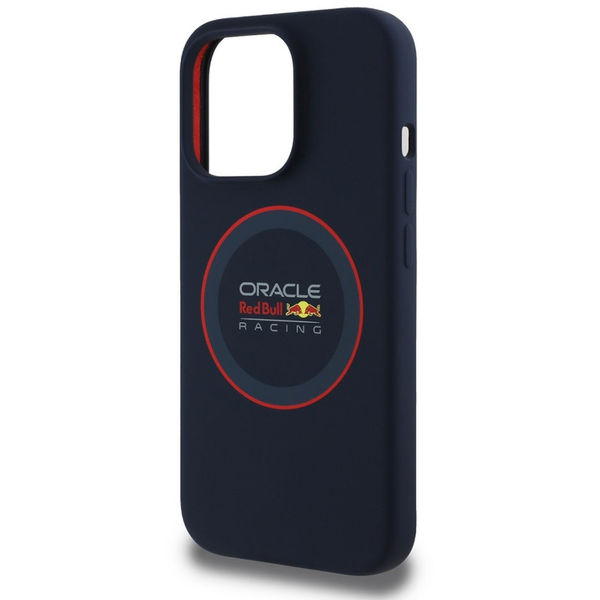 Red Bull Racing - Silicone Red Ring MagSafe (RBHMP14L24SIILVR) - iPhone 14 Pro - Navy