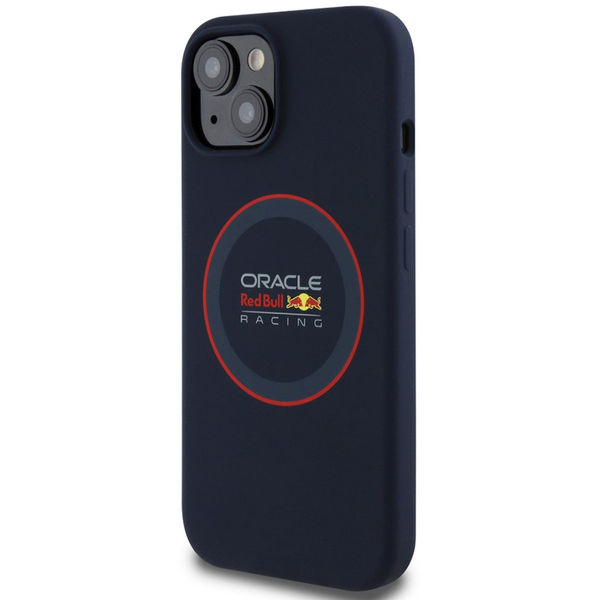 Red Bull Racing - Silicone Red Ring MagSafe (RBHMP15S24SIILVR) - iPhone 15 - Navy