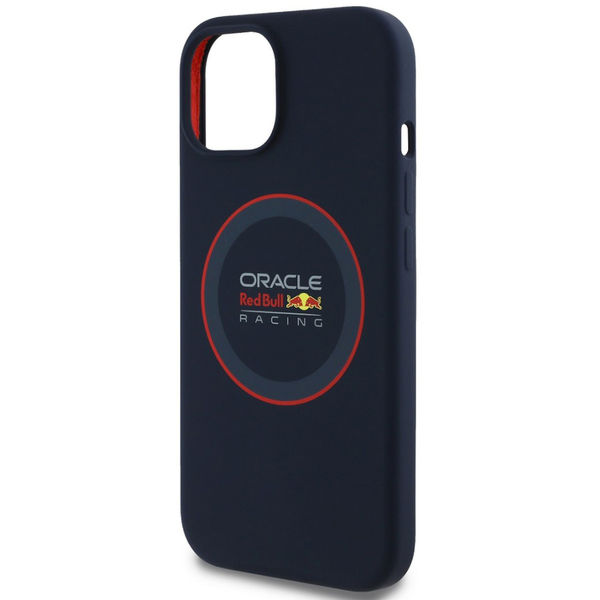 Red Bull Racing - Silicone Red Ring MagSafe (RBHMP15S24SIILVR) - iPhone 15 - Navy