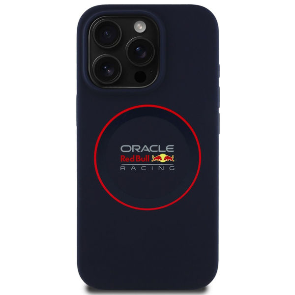 Red Bull Racing - Silicone Red Ring MagSafe (RBHMP15X24SIILVR) - iPhone 15 Pro Max - Navy