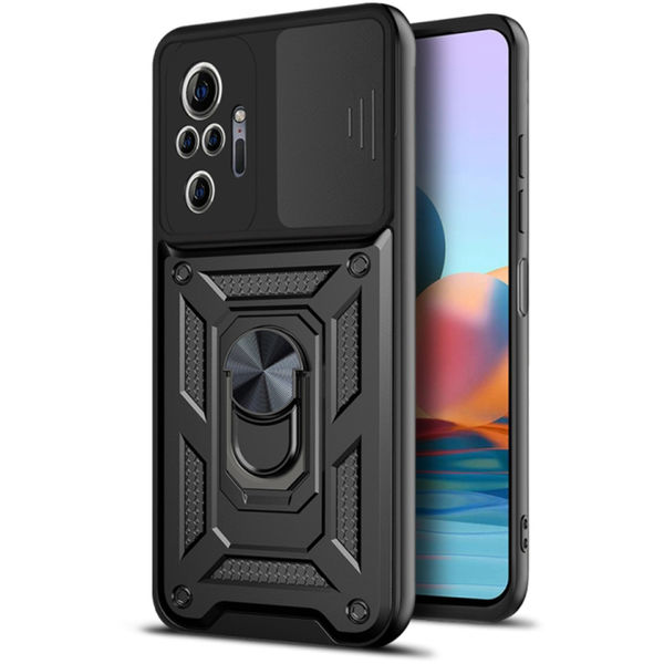Techsuit - CamShield Series - Xiaomi Redmi Note 10 Pro / Note 10 Pro Max - Black