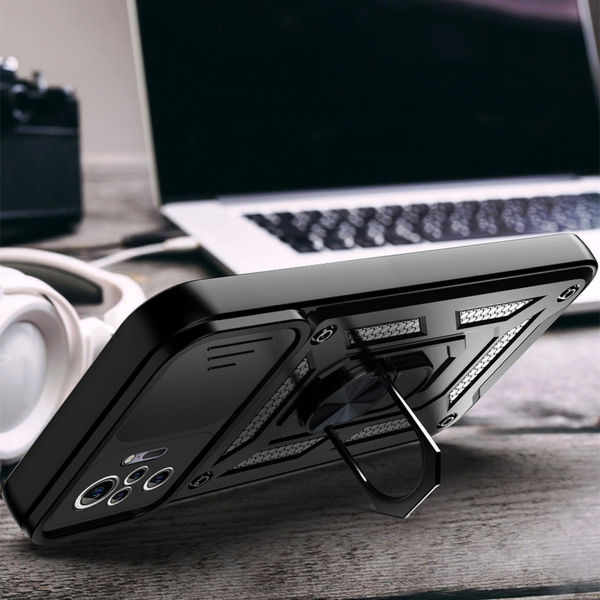 Techsuit - CamShield Series - Xiaomi Redmi Note 10 Pro / Note 10 Pro Max - Black