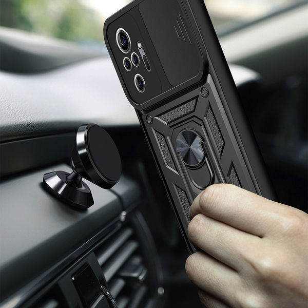 Techsuit - CamShield Series - Xiaomi Redmi Note 10 Pro / Note 10 Pro Max - Black