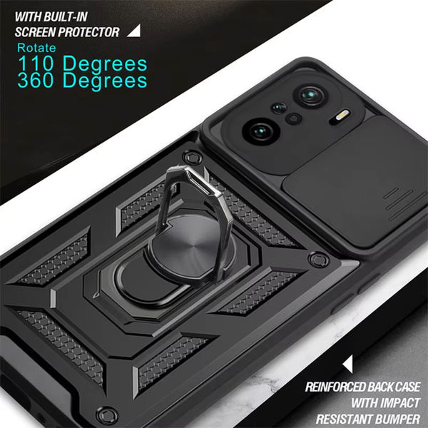 Techsuit - CamShield Series - Xiaomi Mi 11i / Poco F3 - Black