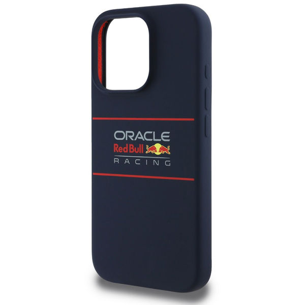 Red Bull Racing - Silicone Horizontal Centered Logo MagSafe (RBHMP16X24SIHSRV) - iPhone 16 Pro Max - Navy