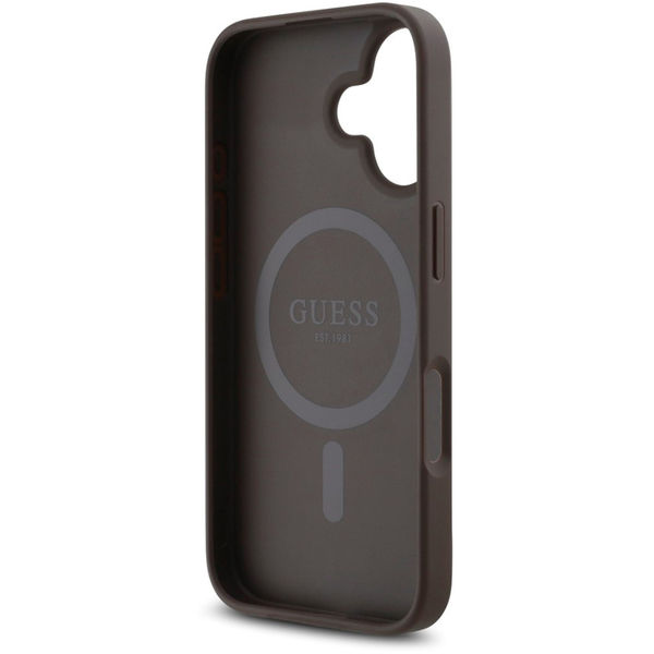 Guess - Hardcase 4G Classic MagSafe (GUHMP16SP4SM4MW) - iPhone 16 - Brown