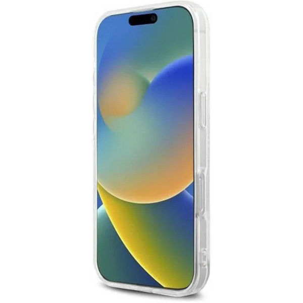 Karl Lagerfeld - IML Rhinestones (KLHCP16LHKHDCELT) - iPhone 16 Pro - Karl Head Transparent