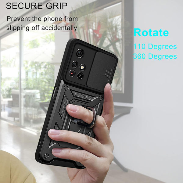 Techsuit - CamShield Series - Xiaomi Redmi 10 2021 / Redmi 10 2022 - Black