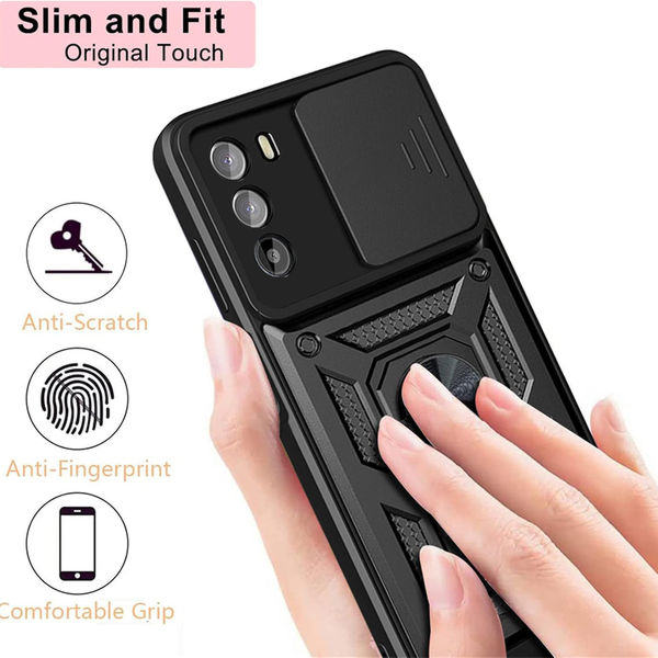 Techsuit - CamShield Series - Motorola Moto G62 5G - Black