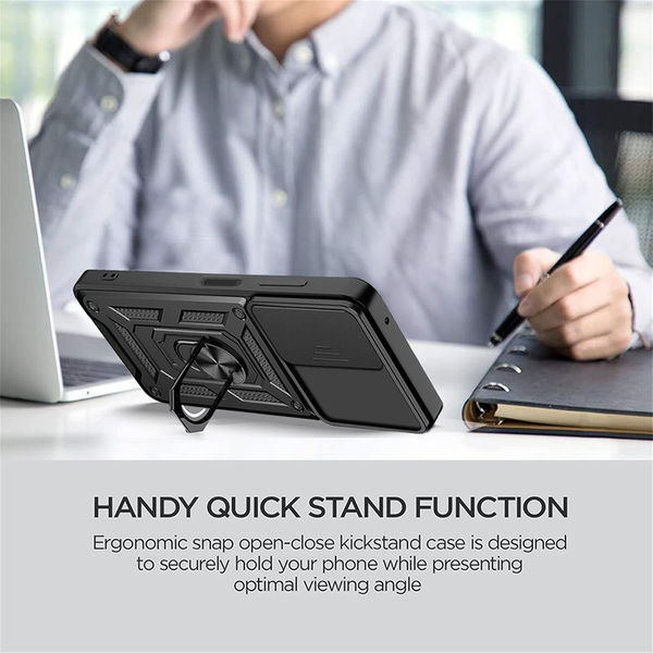 Techsuit - CamShield Series - Motorola Moto G62 5G - Black