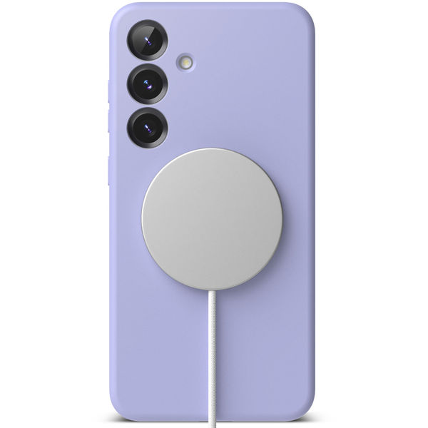 Ringke - Silicone Magnetic MagSafe - Samsung Galaxy S25 Plus - Lavender