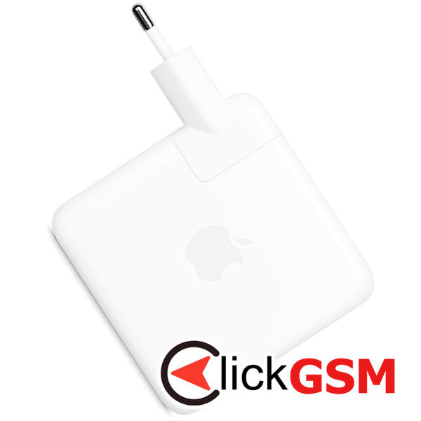 Apple - Original Wall Charger (MRW22ZM/A) - for MacBook Pro Retina 13, Type-C, 61W - White (Blister Packing)