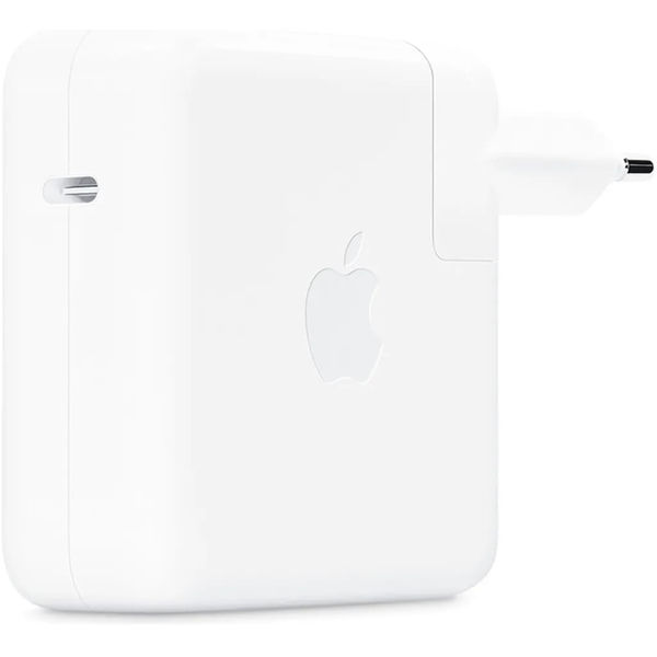 Apple - Original Wall Charger (MRW22ZM/A) - for MacBook Pro Retina 13, Type-C, 61W - White (Blister Packing)