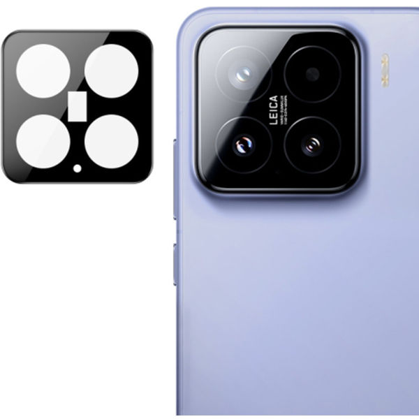 Techsuit - Full Camera Glass - Xiaomi 15 - Black