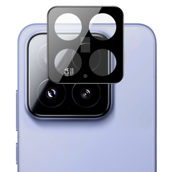 Techsuit - Full Camera Glass - Xiaomi 15 - Black