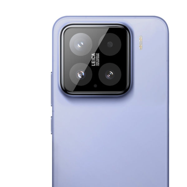 Techsuit - Full Camera Glass - Xiaomi 15 - Black