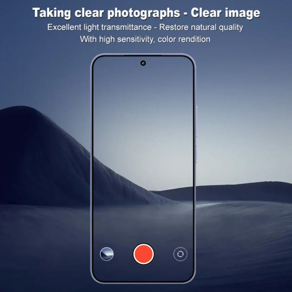 Techsuit - Full Camera Glass - Xiaomi 15 - Black