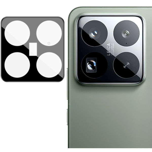 Techsuit - Full Camera Glass - Xiaomi 15 Pro - Black