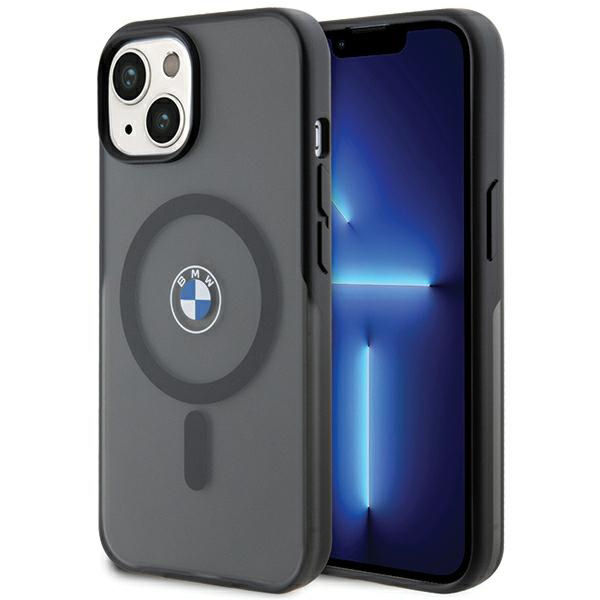 BMW - Hardcase IML Signature MagSafe (BMHMP15MDSLK) - iPhone 15 Plus - Black