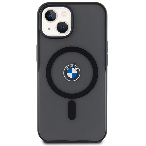 BMW - Hardcase IML Signature MagSafe (BMHMP15MDSLK) - iPhone 15 Plus - Black