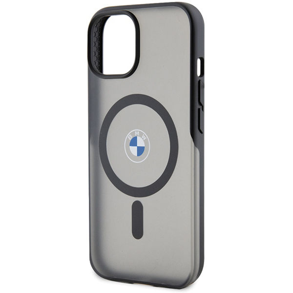 BMW - Hardcase IML Signature MagSafe (BMHMP15MDSLK) - iPhone 15 Plus - Black